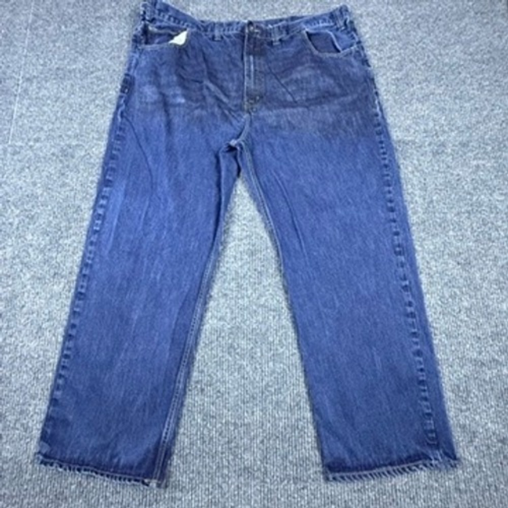 The Foundry Supply Co Mens Blue Straight Leg Denim Jeans Size 48x32  75123-0